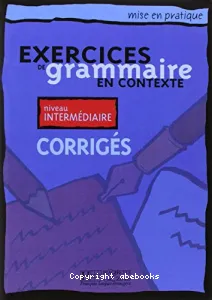 Exercices de grammaire en contexte