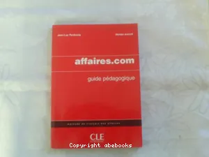 Affaires.com - Niveau avancé - Guide pédagogique