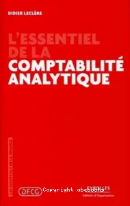 L' essentiel de la comptabilité analytique