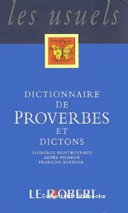 Dictionnaire de proverbes et dictions