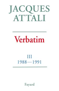 VERBATIM III 1988-1991