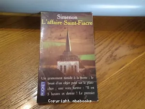 L'AFFAIRE SAINT-FIACRE