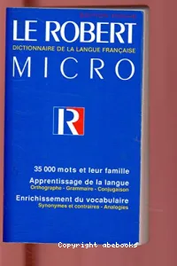 Le Robert Micro