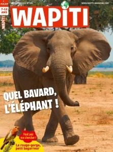 Wapiti, N°390 - septembre 2019 - Quel bavard, l'éléphant !