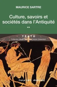 Culture, savoirs et sociétés dans l'Antiquité