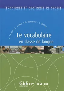 Vocabulaire en classe de langue (Le)