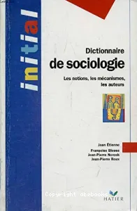 Dictionnaire de sociologie