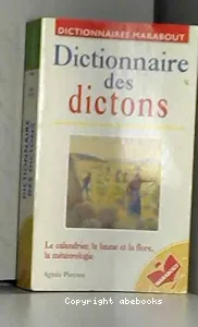 Dictionnaire des dictons