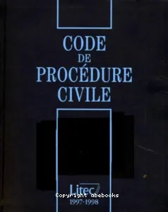 Code de procédure civile