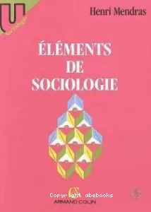 ELEMENTS DE SOCIOLOGIE.