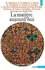 MATIERE AUJOURD'HUI (LA)