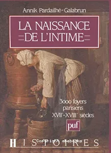 Naissance de l'intime (La)