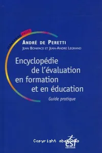 Encyclopédie de l'évaluation en formation et en éducation