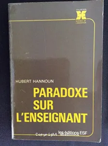 PARADOXE SUR L'ENSEIGNANT