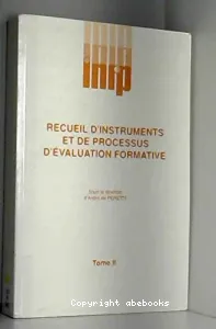 RECUEIL D'INSTRUMENTS ET DE PROCESSUS D'EVALUATION FORMATIVE