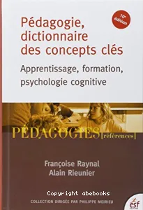 Pédagogie, dictionnaire des concepts clés