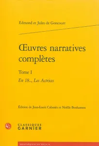 Oeuvres narratives complètes