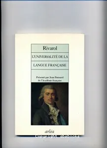 L'universalite de la langue française