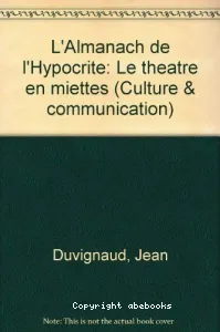 Almanach de l'hypocrite (L')