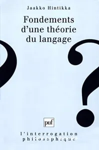 Fondements d'une théorie du langage