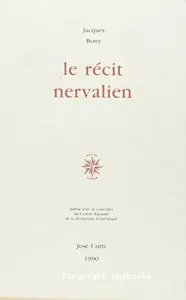 Récit nervalien (Le)