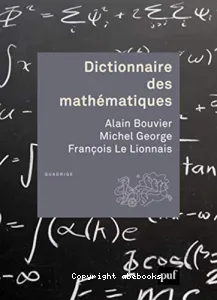 Dictionnaire des mathématiques