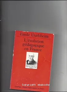 Evolution pédagogique en France (l')