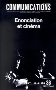 Enonciation et cinéma