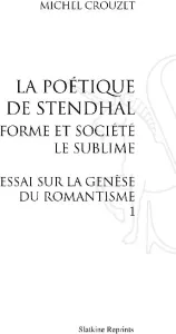 Poétique de Stendhal (La)