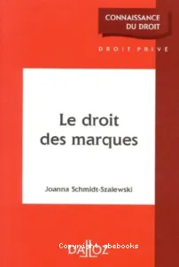 Droit des marques (Le)