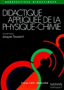 Didactique appliquée de la physique-chimie