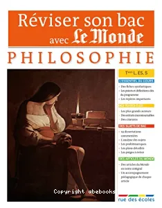 Philosophie Terminale, séries L, ES, S