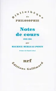 Notes des cours au collége de France