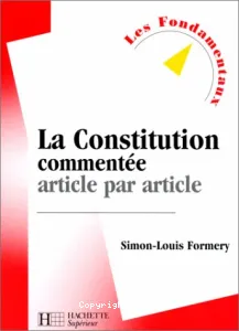 Constitution commentée (La)