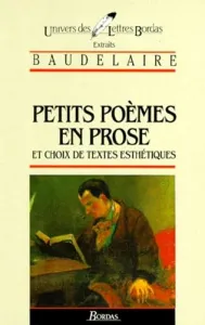 Petits poèmes en prose et choix de textes esthétiques