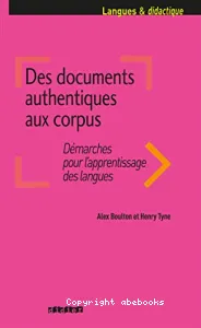 Des documents authentiques aux corpus