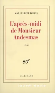 Après-midi de Monsieur Andesmas