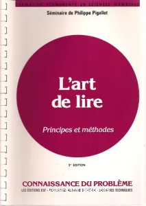 L'art de lire