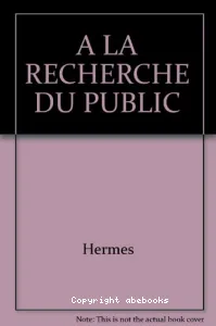 A la recherhe du public.