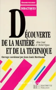 Découverte de la matière et de la technique.