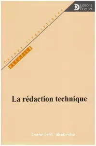 Rédaction technique (La)