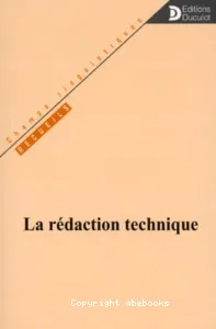 Rédaction technique (La)