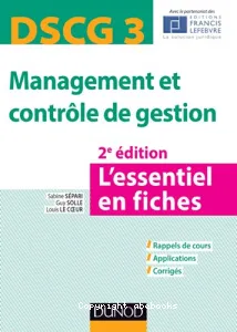 Management et contrôle de gestion DSCG 3