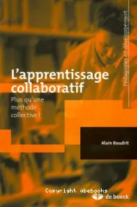 apprentissage collaboratif (L')