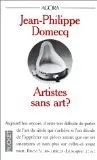 Artistes sans art ?