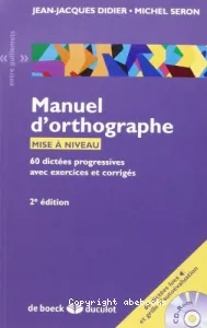 Manuel d'orthographe