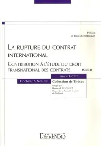 La rupture du contrat international