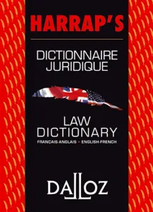 Dictionnaire juridique: français/anglais - anglais/français