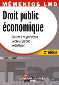 Droit public économique