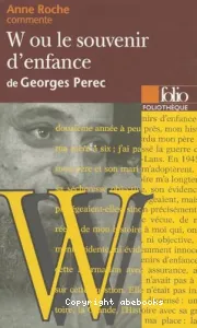 W ou le souvenir d'enfance de Georges Perec